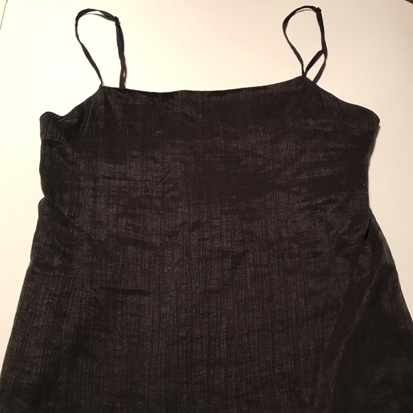 NWT Zara Sleeveless Mini Black Dress with Slit Size Small - Picture 5 of 9